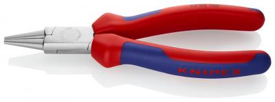 Klieste KNIPEX 22 05 160, 160 mm, okruhle, kratke, pre uchopenie, CrV