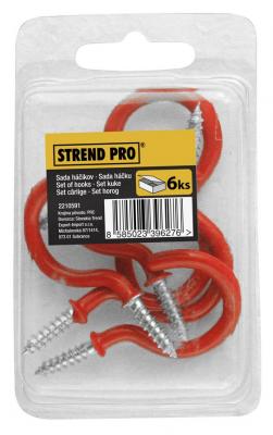 Hook set 1-3/4", 6pcs