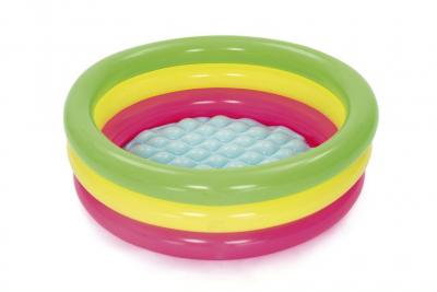 Above Ground Pool Bestway® 51128, Summer, for kids, inflatable, rainbow, 0,70x0,24 m