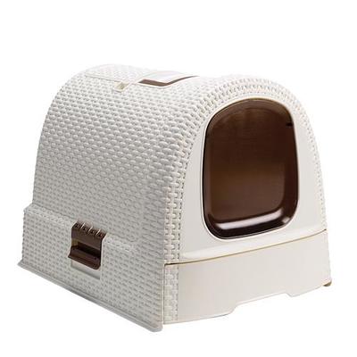 Toilet Curver® LITTERBOX, Vintage, for cat, 51x38x40 cm