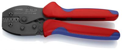 Klieste KNIPEX 97 52 38, 220 mm, 0.25-6.0mm, AWG 24-10, lisovacie