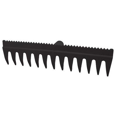 Garden rake PVC, wooden handle
