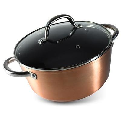 Pot MagicHome Copper Line 24 cm, 4,0 lit., with lid