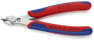 Klieste KNIPEX 78 23 125, 125 mm, stipacie, bocne, jemna mechanika, Inox