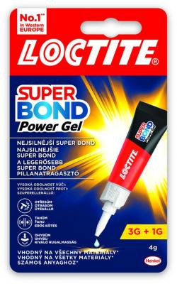 Glue Loctite® Super Bond Power Gel, 4 g