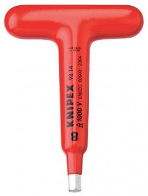 Skrutkovac KNIPEX 98 14 08, 120 mm, 8.0mm, HEX, tvar T, VDE 1000V