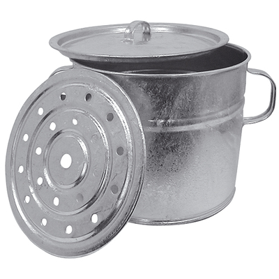 Galvanized steam pot 20 lit