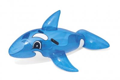Whale Bestway® 41037, Whale rider, for kids MAXI, inflatable, 1,57x0,94 m