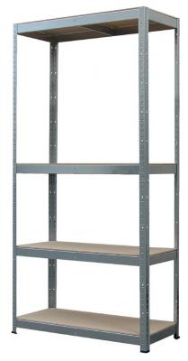 Racks RAT20 MS, 1800x900x400 mm, metal, 4 shelves, max. 175 kg, MDF