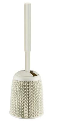 Toilet brush Curver® KNIT, cream, 14x43x14 mm, for bathroom