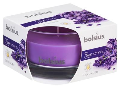 Candle Bolsius Jar True Scents 50/80 mm, lavender