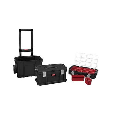 Toolbox set Keter® CONNECT ROLLING SYSTEM