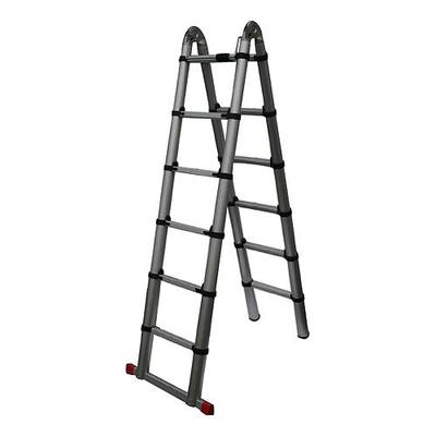Aluminium telescopic ladder (900 - 3850mm) / 13steps.