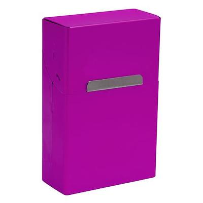 The cigarette box, purple