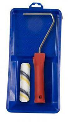 Paint roll Spokar NYLON mini 100/6 mm, handle, bath
