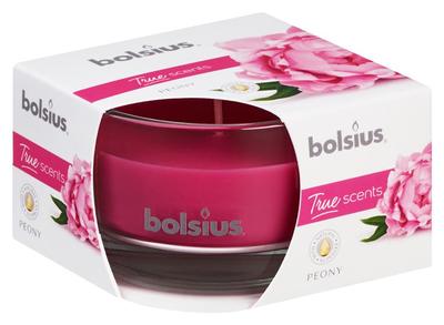 Candle Bolsius Jar True Scents 50/80 mm, peony