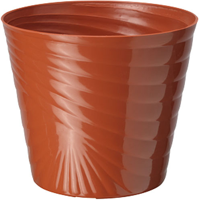 Flower pot 15 Capri, brick