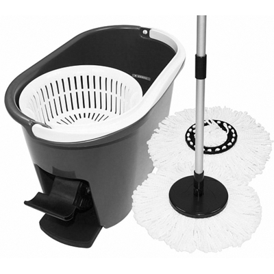 Cleaning set MAGIC MOP
- spare mop
- PVC bucket
- telescopic bar