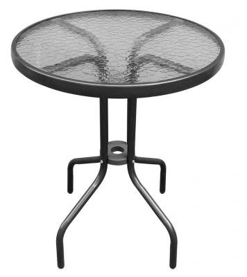 Nesta table rattan brown, 71x60 cm