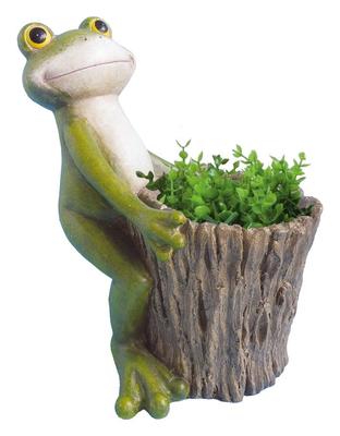 Decoration Gecco 8723, Flip-flop/flowerpot, magnesium, 39 cm