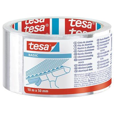 Tape tesa® BASIC Aluminium, 50 mm, L-10 m