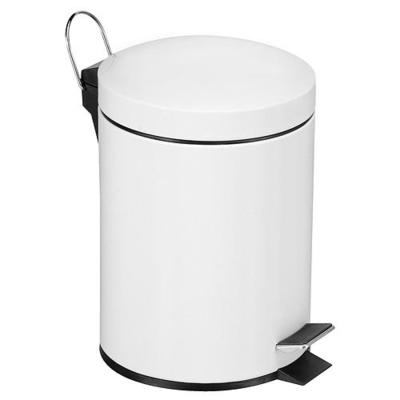 Trashbin Easyhome PD-19 05 lit, white, pedal