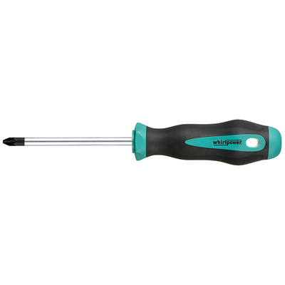 Pozidrive screwdriver Whirlpower® PZ1 / 80mm, DIN8764, Silicon alloy steel S2