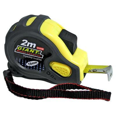 Steel measuring tape 5m Giant, Rubbered, PROFI