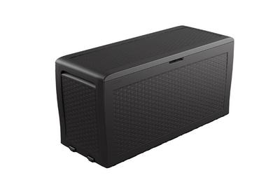Box Keter® Samoa rattan box 270L, anthracite