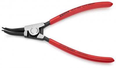 Klieste KNIPEX 46 31 A22, 19-60 mm, zahnute 45st, na vonk. poist. kruzky