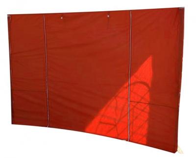 Wall FESTIVAL 45, red, for tent, UV resistant