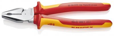 Klieste KNIPEX 02 06 225, 225 mm, silove, kombinovane, VDE