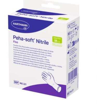 Gloves Peha-soft, nitrile, fine, M