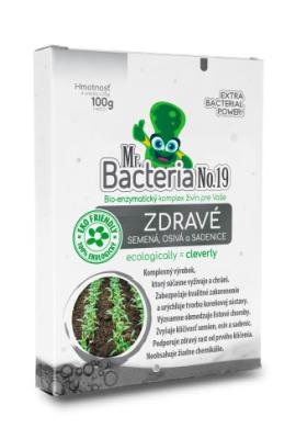 Activator Mr.Bacteria No.19, nutrients for healthy seeds, seedlings, and cuttings, 100 g