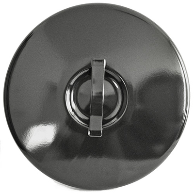 Kettle lid Thorma 60 lit, enameled, black