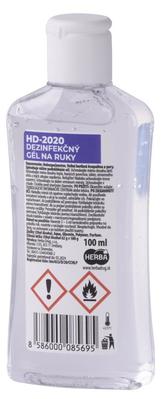 Herba gel HD-2020, 100 ml, disinfectant, for hands