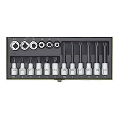 Sada Proxxon 23296, XZN, 1/2", 18 dielna