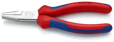 Klieste KNIPEX 20 05 160, 160 mm, ploche, kratke, pre uchopenie, CrV