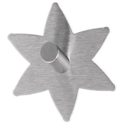 Hook tesa® Permanent, star, bathroom, metal