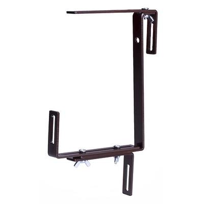 Hanger WND, brown, for flowering pot, metal holder, pack. 2 pcs