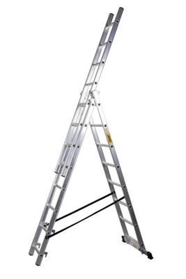 Ladder Strend Pro DP 3x08, Alu, EN 131 max. 4.77 m