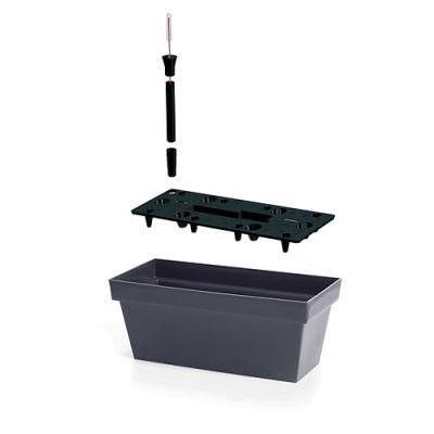 Flower pot 587x236mm CUBE CASE CAN