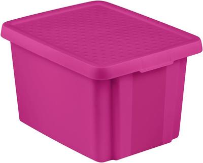 Box Curver® ESSENTIALS 26L+LID, pink