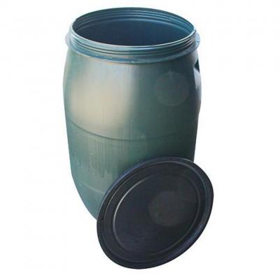 2.TRIEDA Barel Pannon Rainbarel, 120 lit, 395 mm, zelený, HDPE veko. so závitom