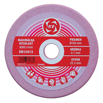 Grinding wheel Strend Pro SSGW001, 145x4.7x22.3 mm, for the chain