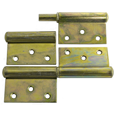 Door hinge 80x45x1,5mm galvanized