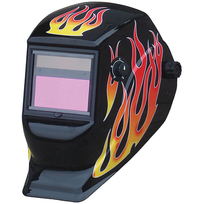 Selfdarkening welding helmet Galaxy RedFlame, Autodark, self-dimming, 2 sensors