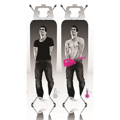 Ironing board cover eurogold® Oops! Alex OC42M5A, 120x38 cm, Termo molton 300g