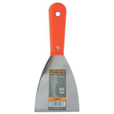 Stainless scraper 150mm Strend Pro, PVC handle