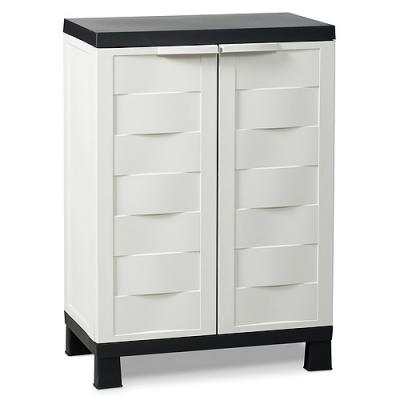 Cabinet Toomax Ambition Line S, gray/black, 1 shelf